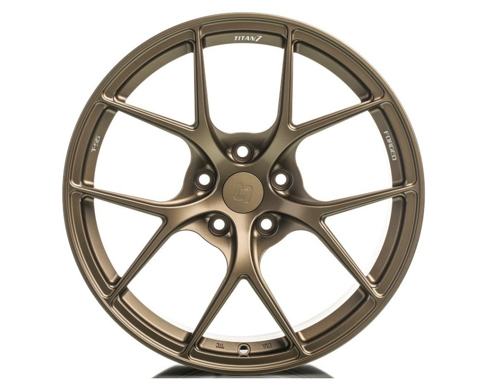 Titan 7 T-S5 19 X 9.5 +27 5 X 120 CB72.56 TECHNA BRONZE