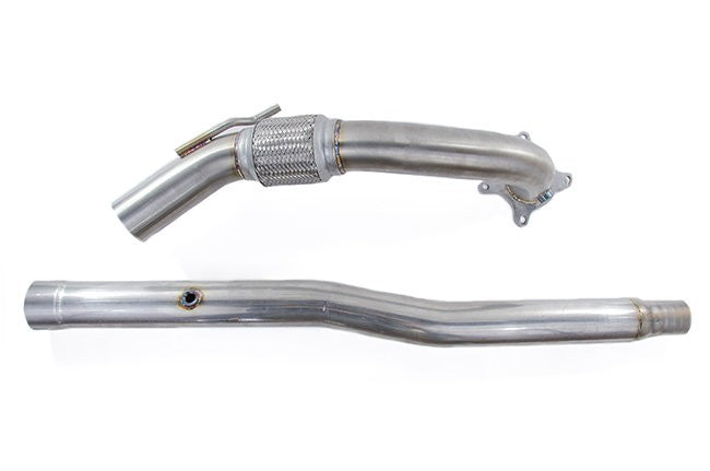 USP 3" Stainless Steel 2.0T AWD Downpipe- Catless