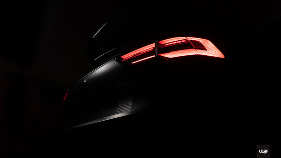USP Euro Dynamic LED Tail Light Conversion For VW MK8 GTI/Golf R - Clear