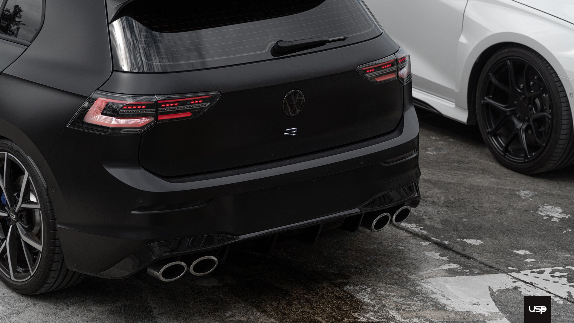 USP Euro Dynamic LED Tail Light Conversion For VW MK8 GTI/Golf R - Clear