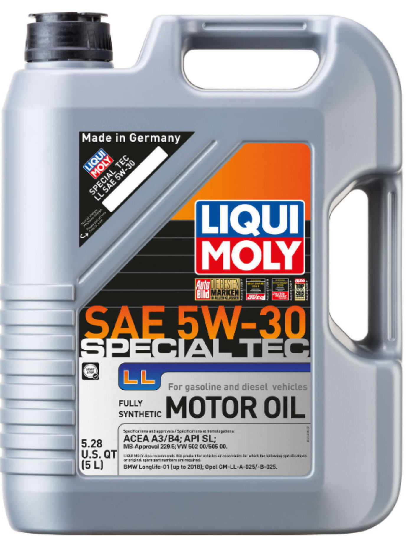 5W30 Special Tec LL Engine Oil (5 Liter) - Liqui Moly LM2249