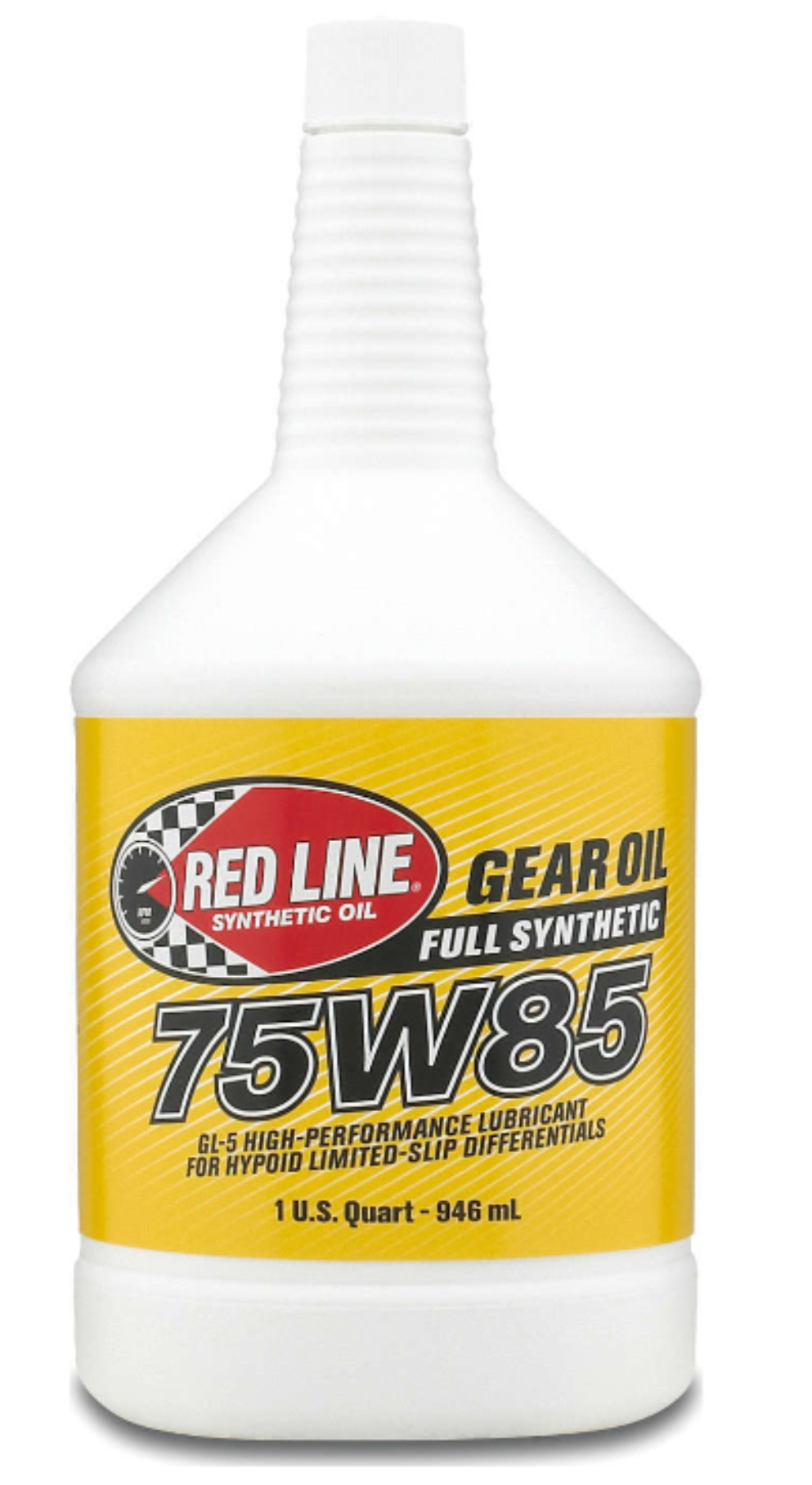 75W85 GL-5 Gear Oil (1 Quart) - Red Line 50104