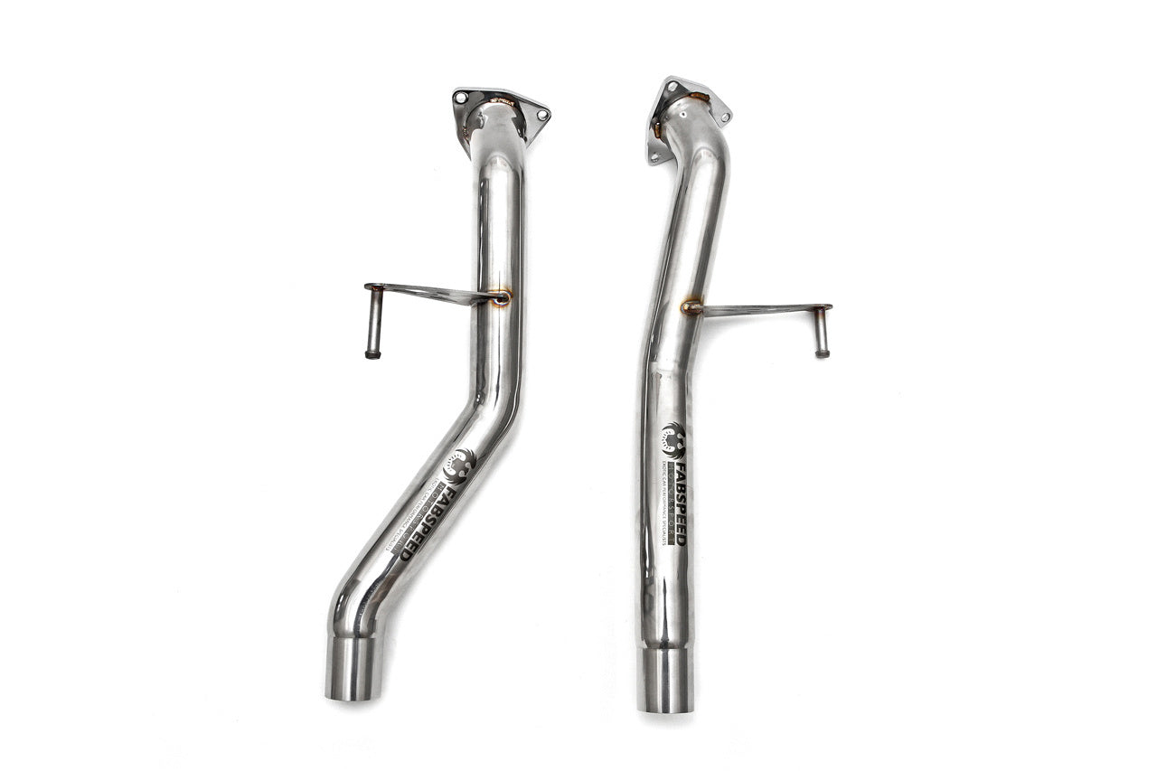 Fabspeed Volkswagen Touareg V8 Secondary Cat Bypass Pipes