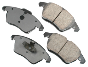 Front Brake Pad Set - VW/Audi / Mk4 Golf & Jetta TDI / Beetle / Mk6 / Mk6.5 / Jetta