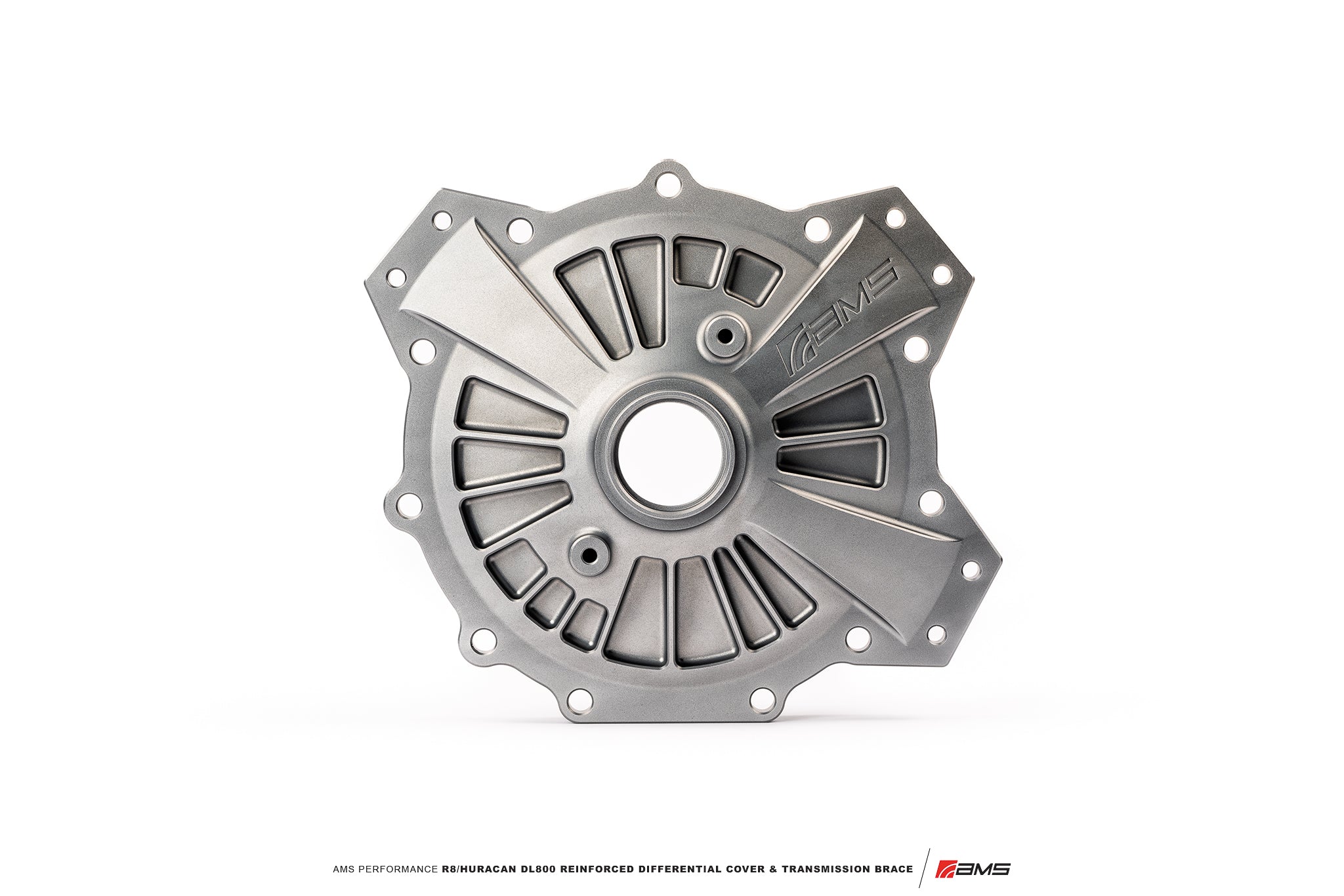 AMS PERFORMANCE R8/HURACAN DL800 REINFORCED DIFFERENTIAL COVER & TRANSMISSION BRACE - 0