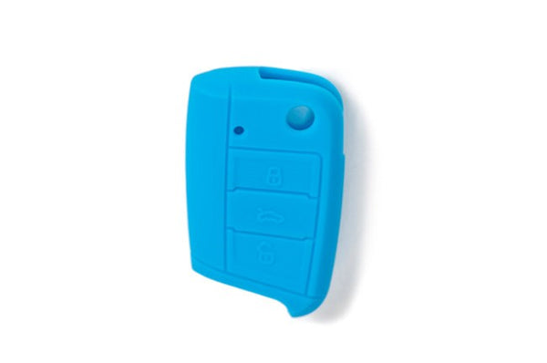Silicone Key Fob Jelly MK7- Blue