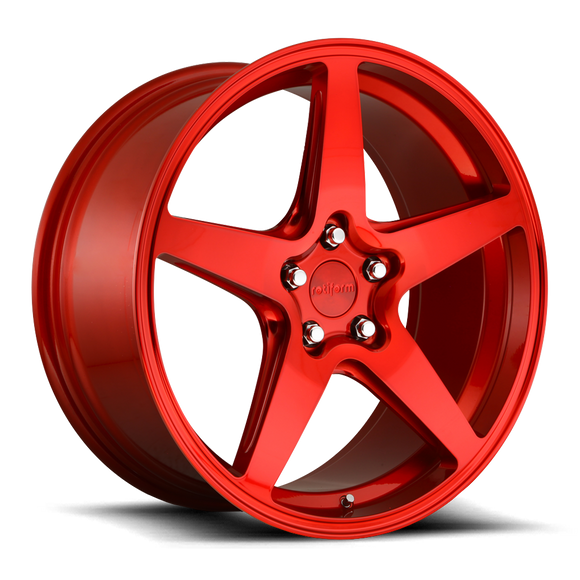 Rotiform R149 WGR Wheel 18x8.5 5x112 45 Offset - Candy Red