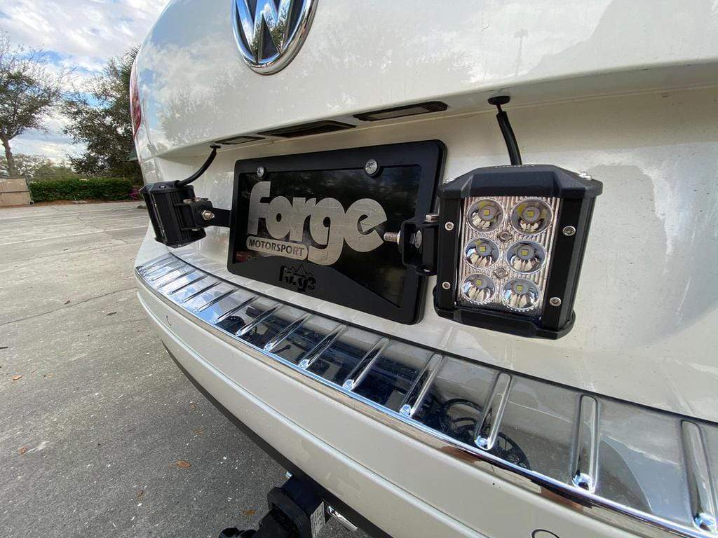 Forge Overland License Plate Light Bracket Universal