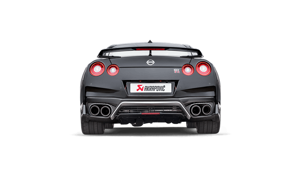 Akrapovic 08-22 Nissan GTR Evolution Race Line w/o Cat w/ Carbon Tips