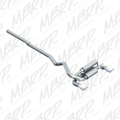 MBRP 2016+ Ford Focus RS 3" Aluminized Dual Outlet Cat-Back Exhaust