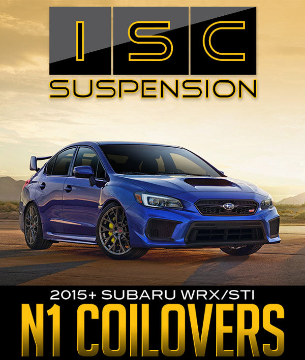 ISC SUSPENSION N1 STREET COILOVERS: 2015+ SUBARU WRX/STI - 0