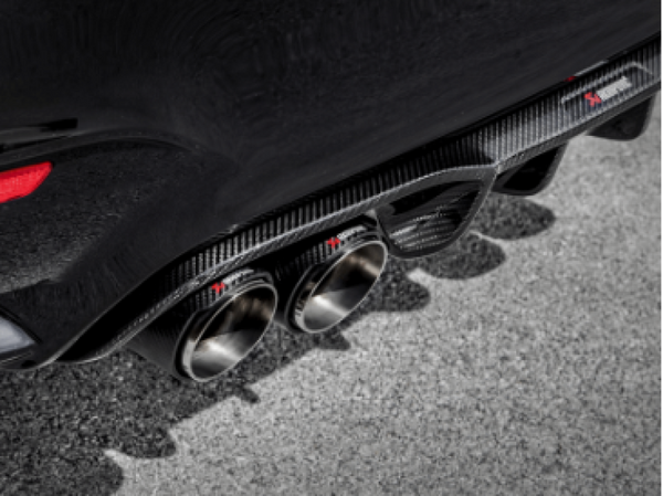 Akrapovic Rear Carbon Fiber Diffuser (High Gloss) - BMW / F80 / M3 - 0