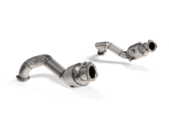Akrapovic 2022+ Porsche 718 Cayman GT4 RS Link-Pipe Set (Titanium)