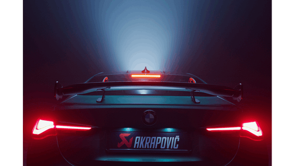 Akrapovic 21-22 BMW M3 (G80) M4 (G82 Rear Wing (Carbon) With Fitting Kit