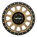 Method MR305 NV 20x10 -18mm Offset 8x6.5 130.81mm CB Method Bronze/Black Street Loc Wheel-2