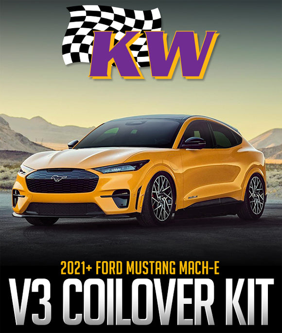 KW 2021+ Ford Mustang Mach-E (eAWD) V3 Coilover Kit