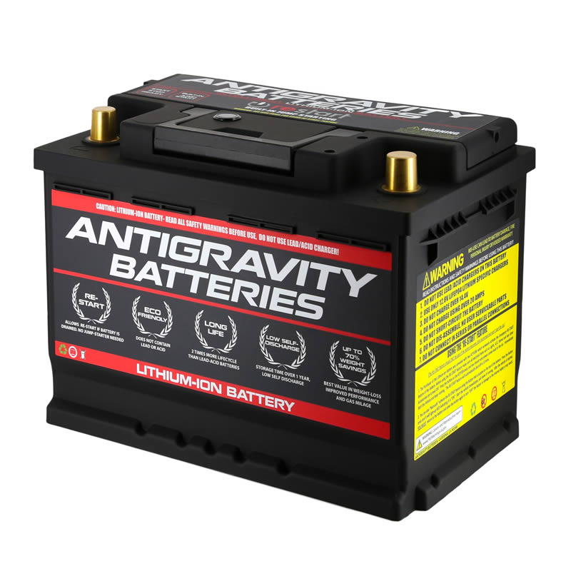Antigravity H5/Group 47 Lithium Car Battery w/Re-Start - 0