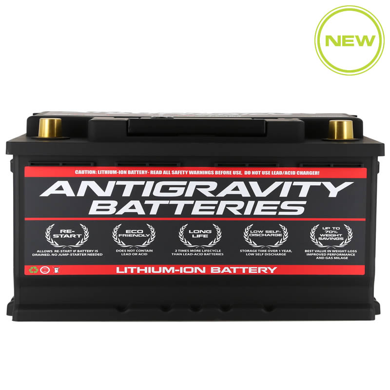 Antigravity H8/Group 49 Lithium Car Battery w/Re-Start