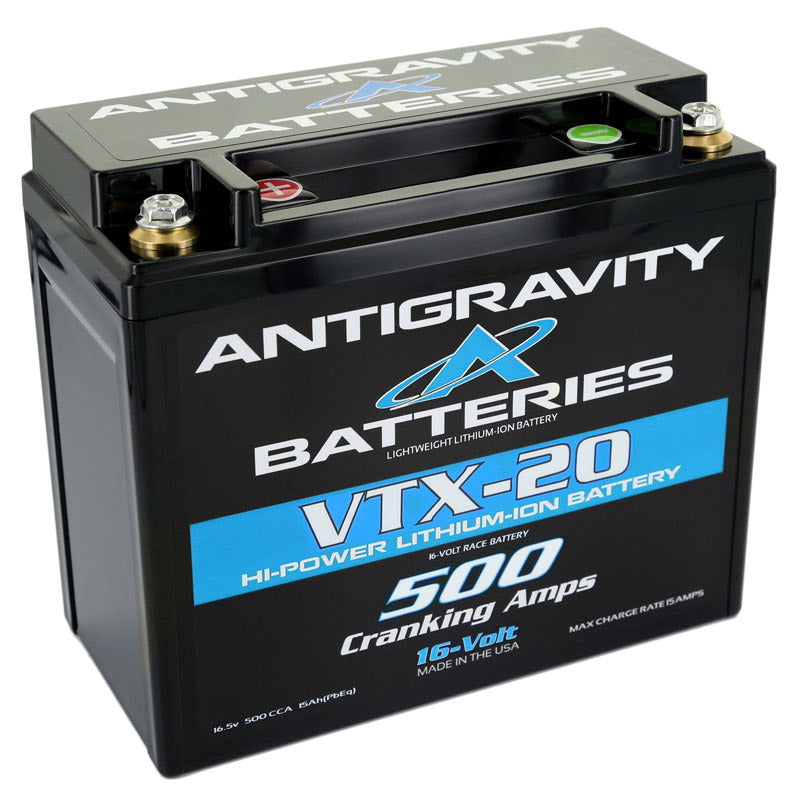 Antigravity Special Voltage YTX12 Case 16V Lithium Battery - Right Side Negative Terminal - 0