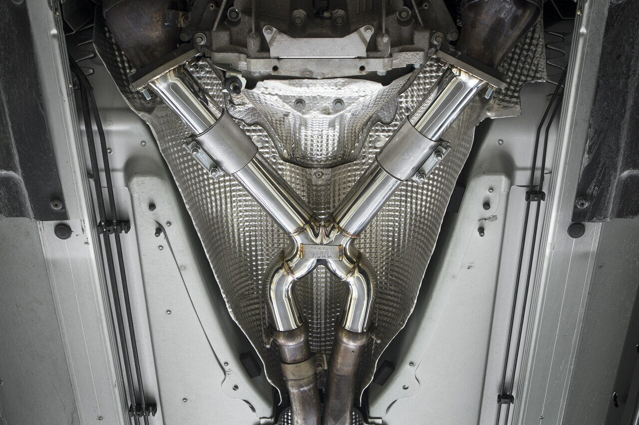 Fabspeed Aston Martin V8 Vantage Secondary Cat Bypass X-Pipe