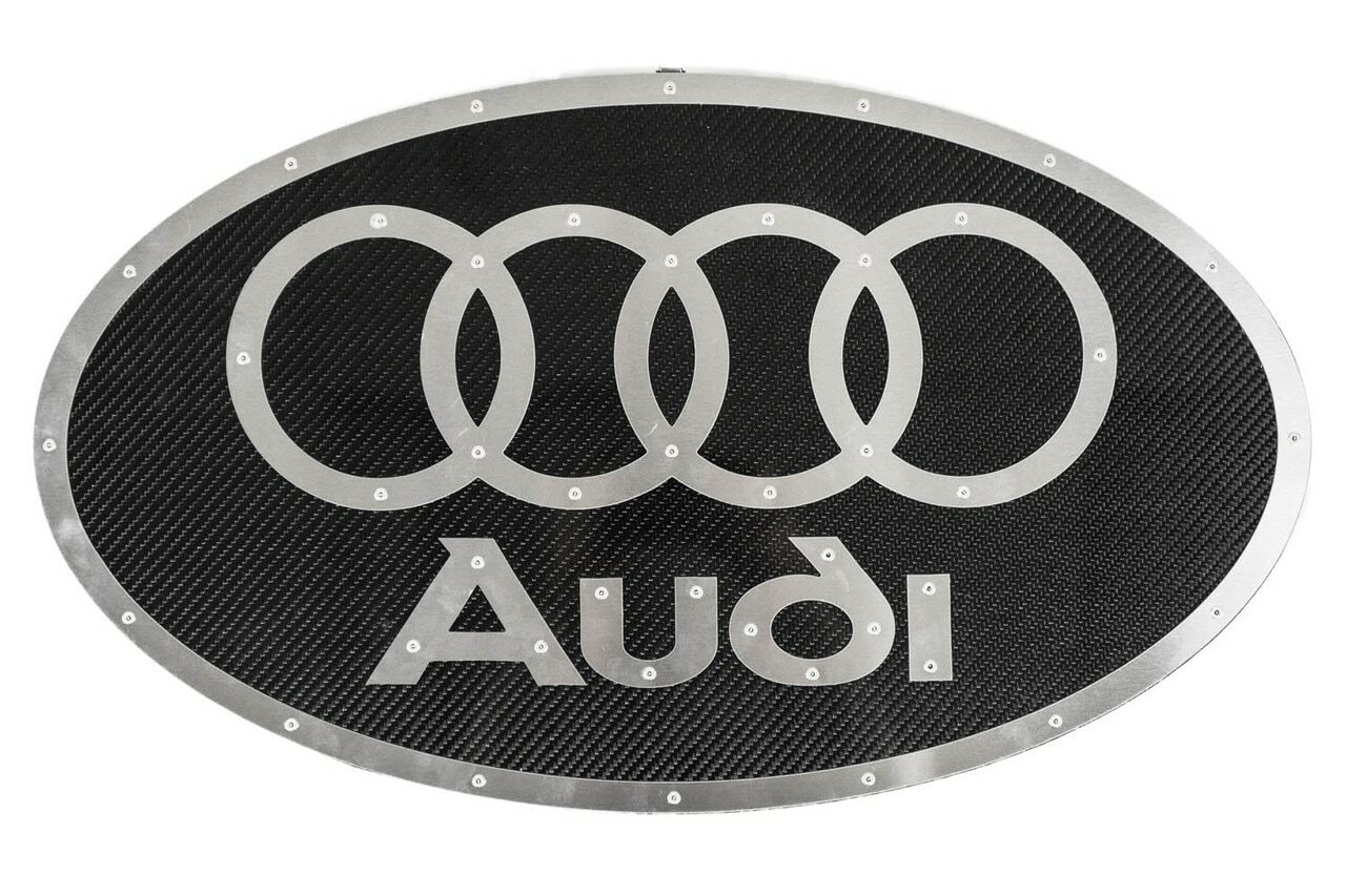 Fabspeed Carbon Fiber Wall Art - Audi