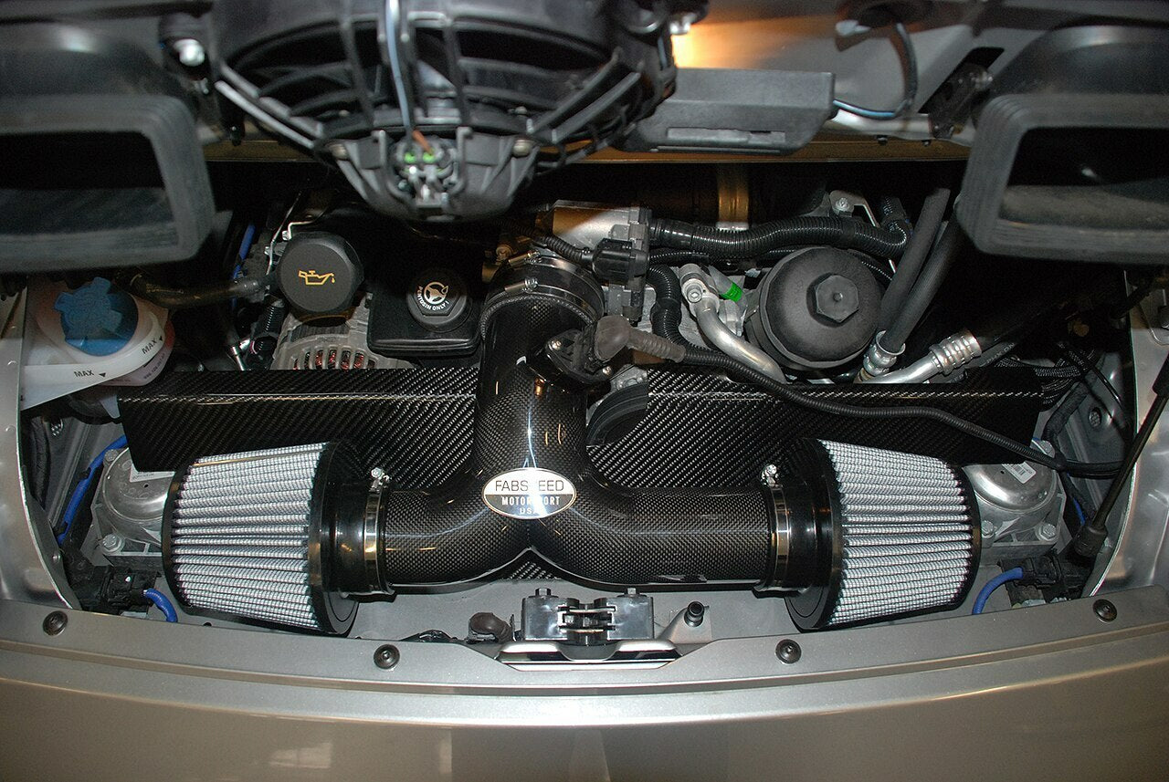 Fabspeed Porsche 997.2 Carrera Carbon Fiber Competition Intake System (2009-2012) - 0