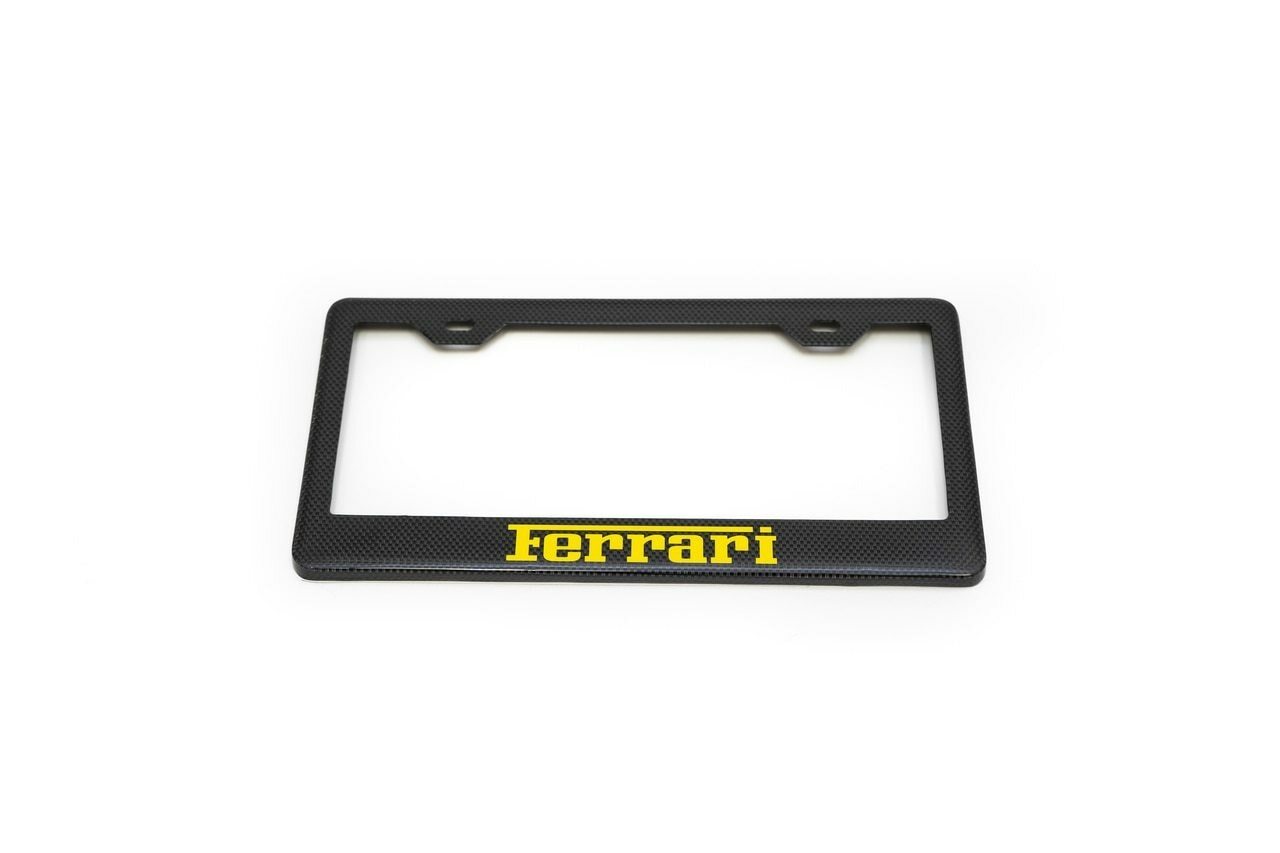 Fabspeed Carbon Fiber License Plate Frames