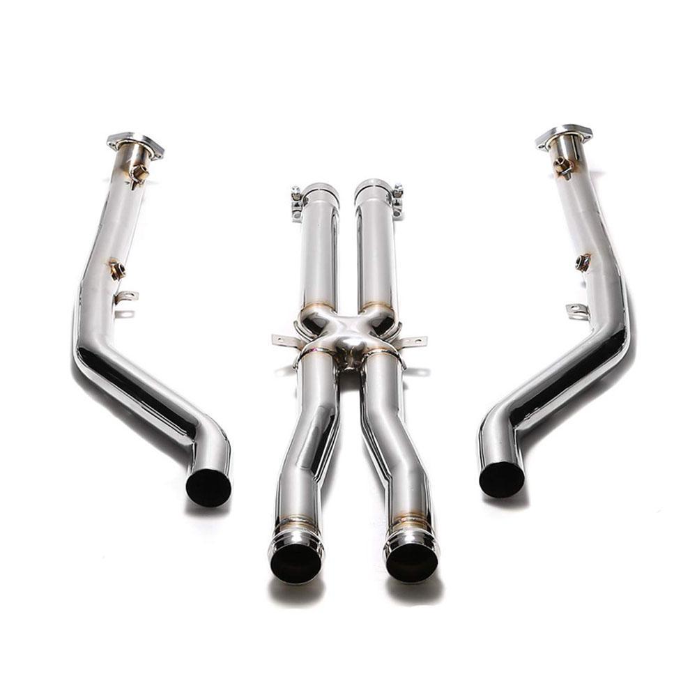 Armytrix Front Pipe with 200 CPSI Catalytic Converters with X-Pipe | 2008-2013 BMW E90 / E92 M3