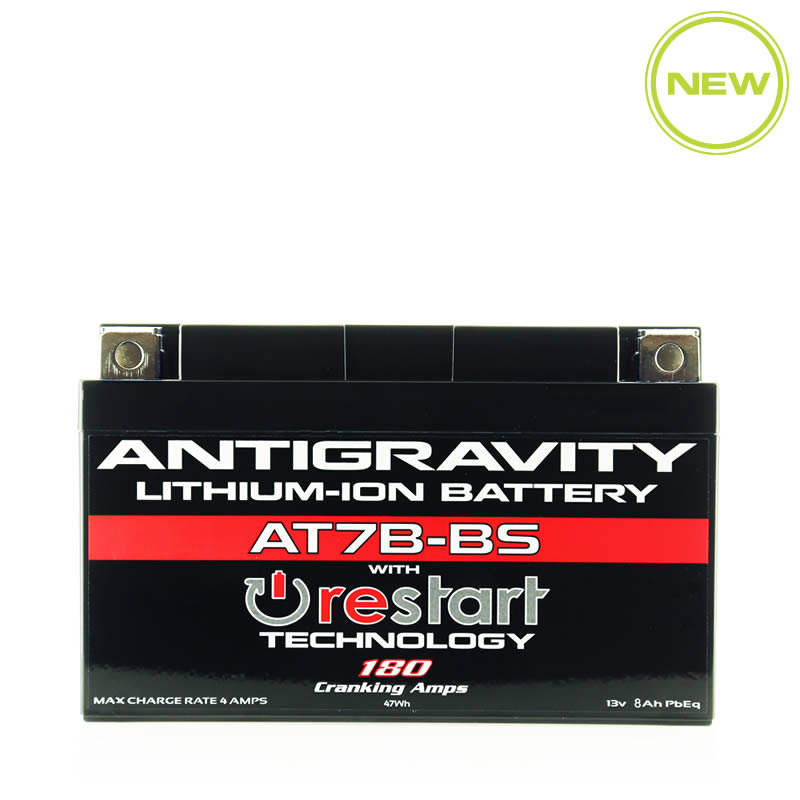 Antigravity YT7B-BS Lithium Battery w/Re-Start