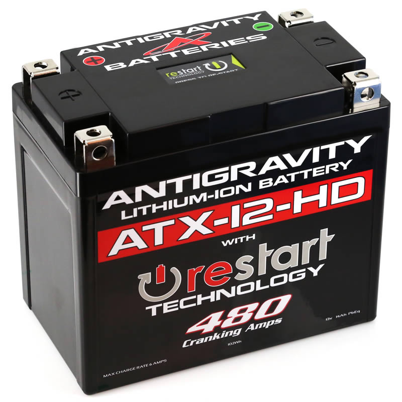 Antigravity YTX12 High Power Lithium Battery w/Re-Start - 0