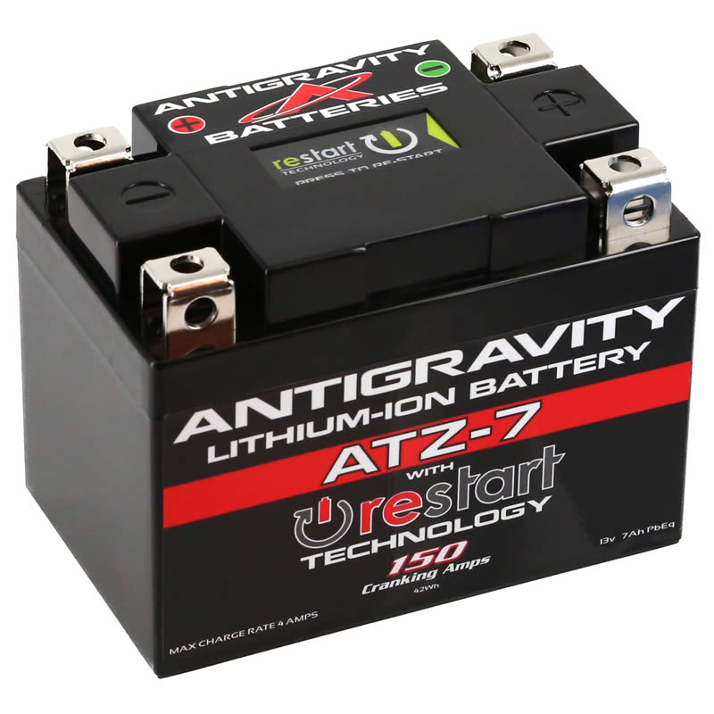 Antigravity YTZ7 Lithium Battery w/Re-Start - 0