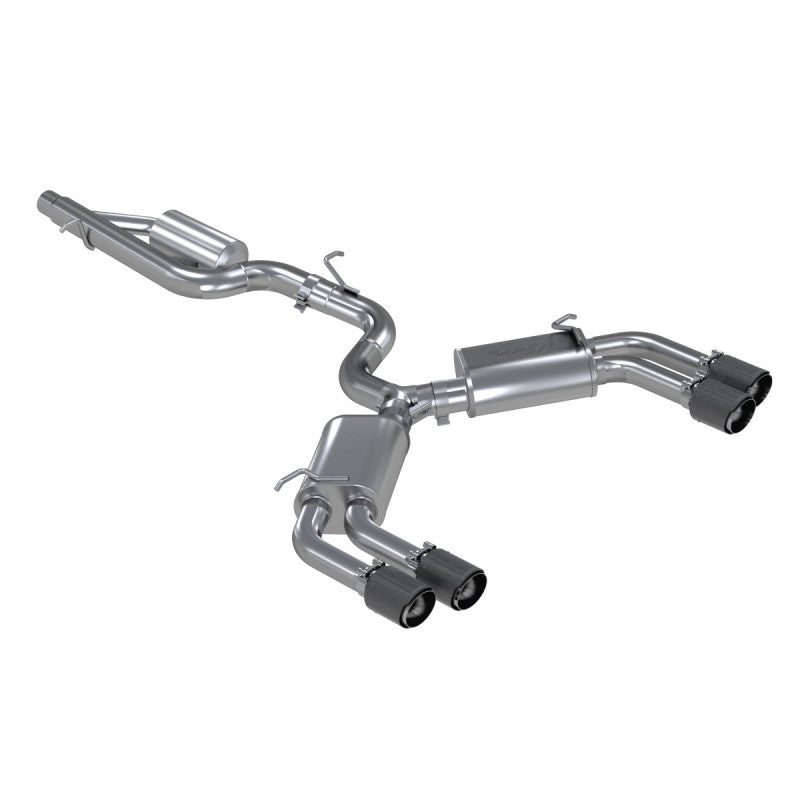 MBRP PRO Series Audi 3" Cat back Dual Exhaust System with CF Tips