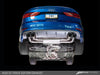 AWE Track Edition Exhaust for Audi 8V S3 - Chrome Silver Tips, 90mm