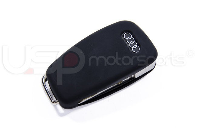 Silicone Key Fob Jelly (Audi Models)- Black