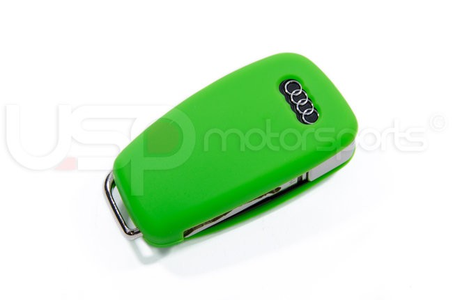 Silicone Key Fob Jelly (Audi Models)- Green