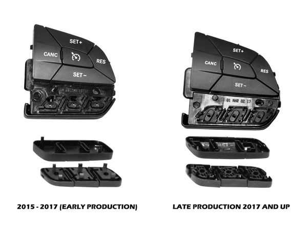 Tazer 15-17 Dodge Challenger/Charger/Durango/15-17 Jeep Grand Cherokee Aux Buttons - Type A