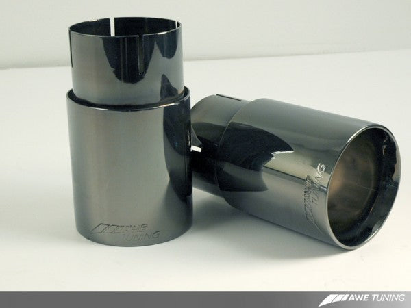 AWE Tuning B6 A4 3.0L Track Edition Exhaust - Polished Silver Tips