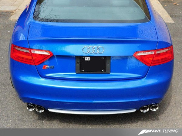 AWE Tuning S5 4.2L Touring Edition Exhaust System - Polished Silver Tips - 0