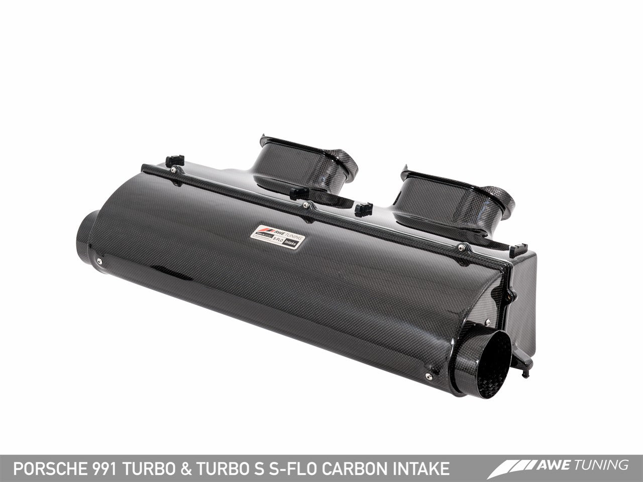 AWE S-FLO Carbon Intake for Porsche 991 Turbo and Turbo S