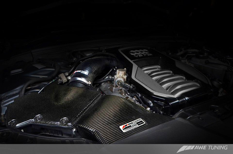 AWE Tuning Audi 4.2L V8 S-FLO Carbon Intake System B8 S5 - 0