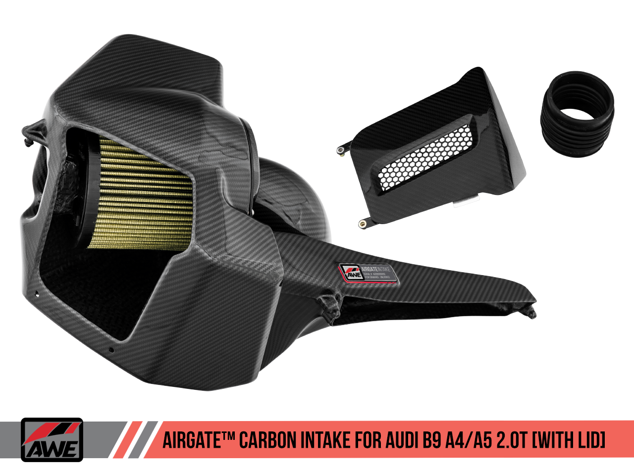 AWE AirGate™ Carbon Fiber Lid for Audi B9