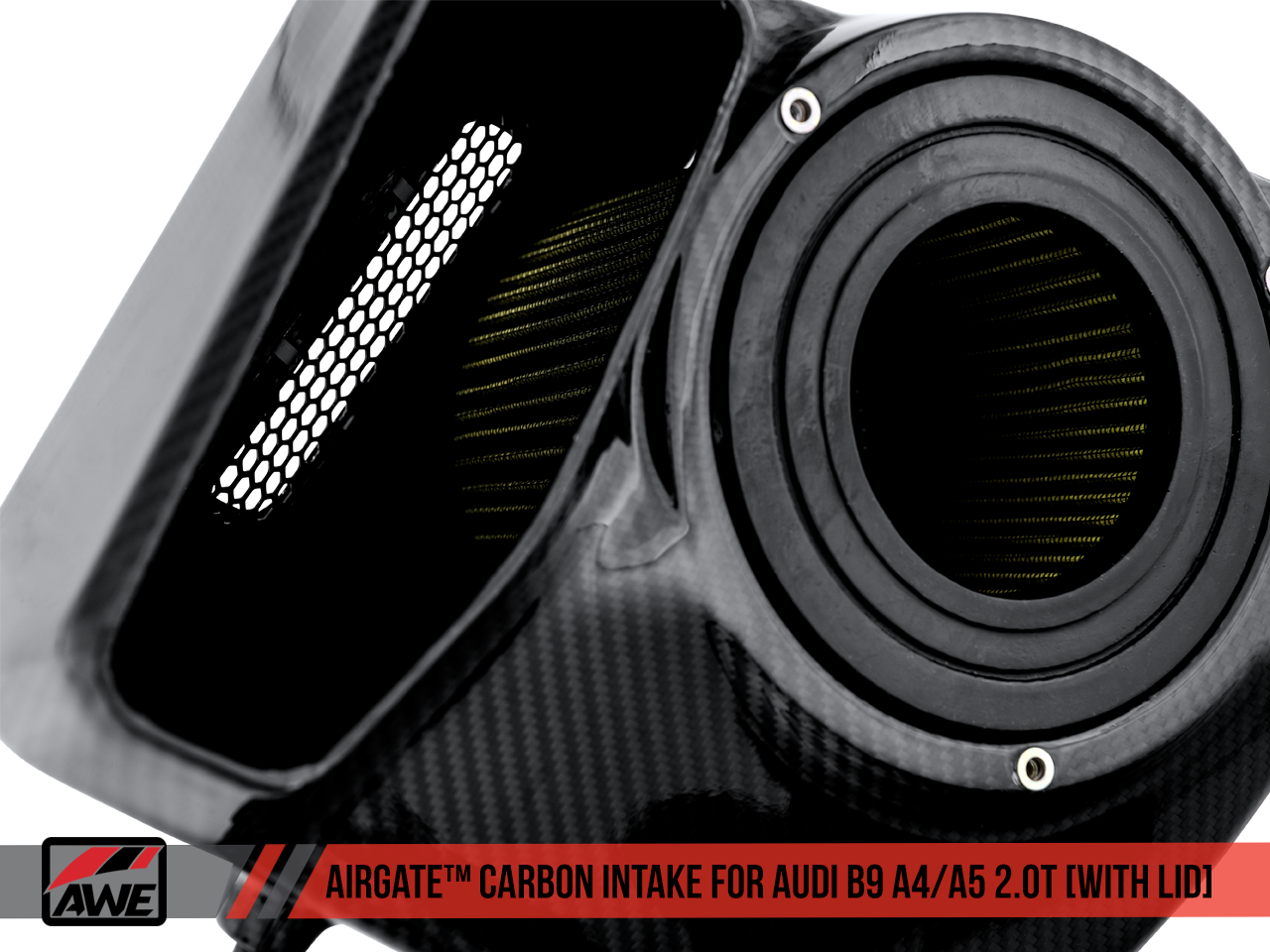 AWE AirGate™ Carbon Fiber Lid for Audi B9
