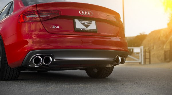 AWE Tuning Audi S4 3.0T Touring Edition Exhaust System -- Chrome Silver Tips (102mm)