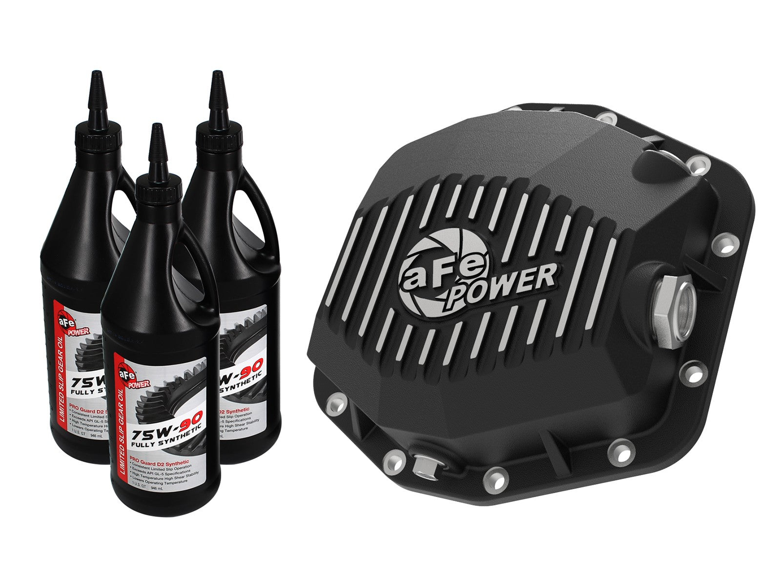AFE POWER PRO SERIES REAR DIFFERENTIAL COVER: 2019+ FORD RANGER