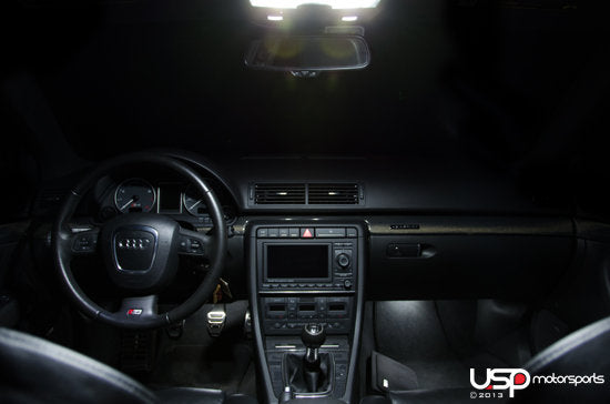 Audi B6/B7 A4/S4 Sedan Complete Interior LED Kit