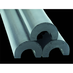 KIRKEY ROLL BAR PADDING - 1-1/2- 1 7/8 HIGH IMPACT BLACK"