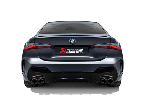 Akrapovic 2022 BMW M440i (G22, G23) Slip-On Line (Titanium) (Requires BMW Part #18308686640)