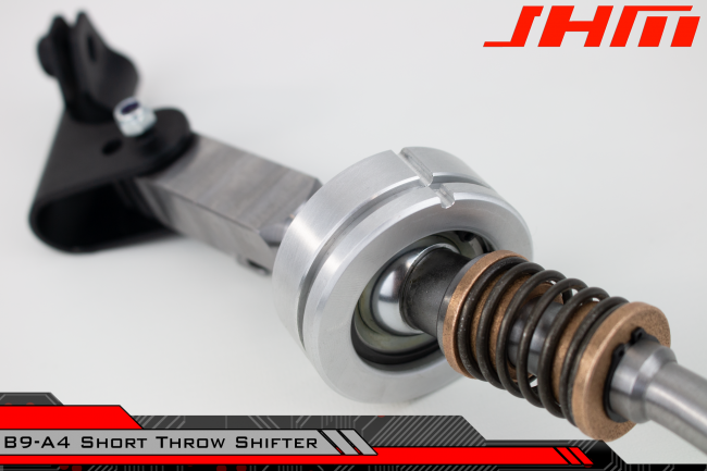 JHM Solid Short Throw Shifter B9 A4, 2017+ - 0