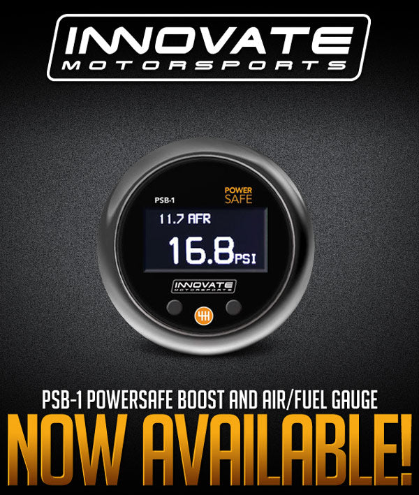 INNOVATE MOTORSPORTS PSB-1 POWERSAFE BOOST AND AIR/FUEL GAUGE - 0