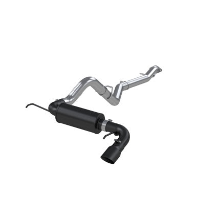 MBRP BLACK SERIES 3-INCH CAT-BACK EXHAUST SYSTEM: 2021+ FORD BRONCO